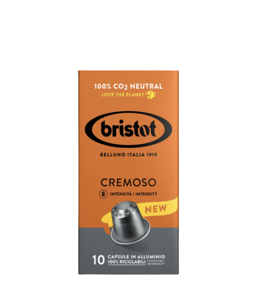Capsules Bristot Cremoso compatibles Nespresso