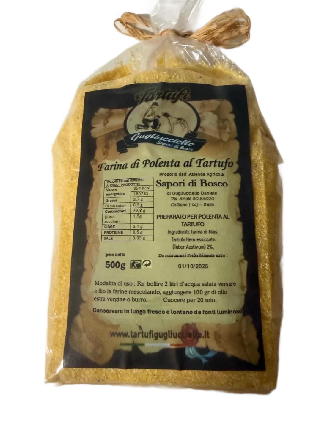 Farina di Polenta al Tartufo